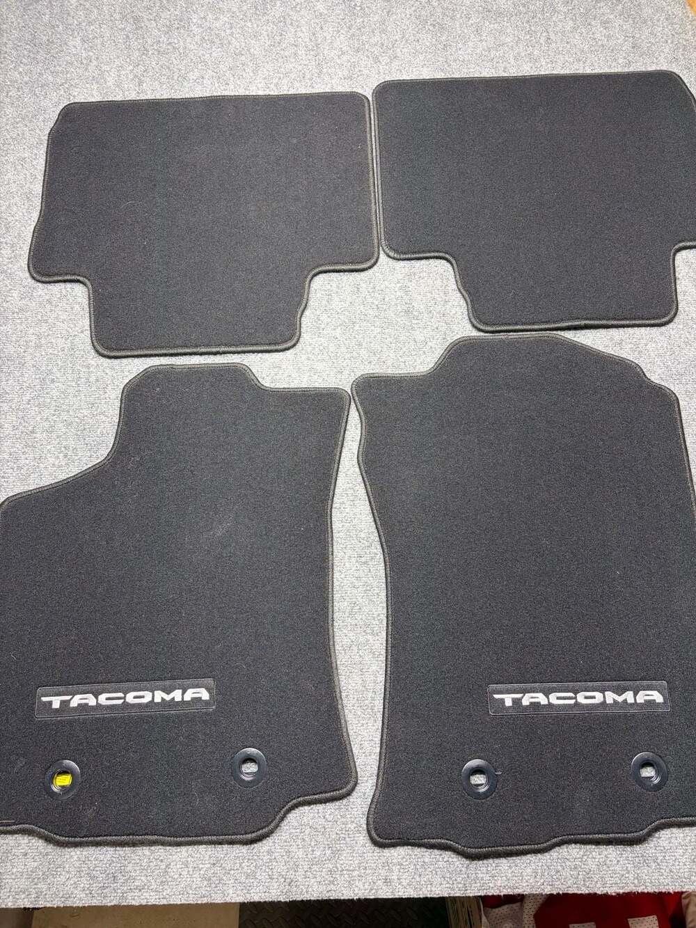 Toyota Tacoma  Carpet OEM Floor Mat Set 2016-2021 (PT206-35080-093-Check fitment